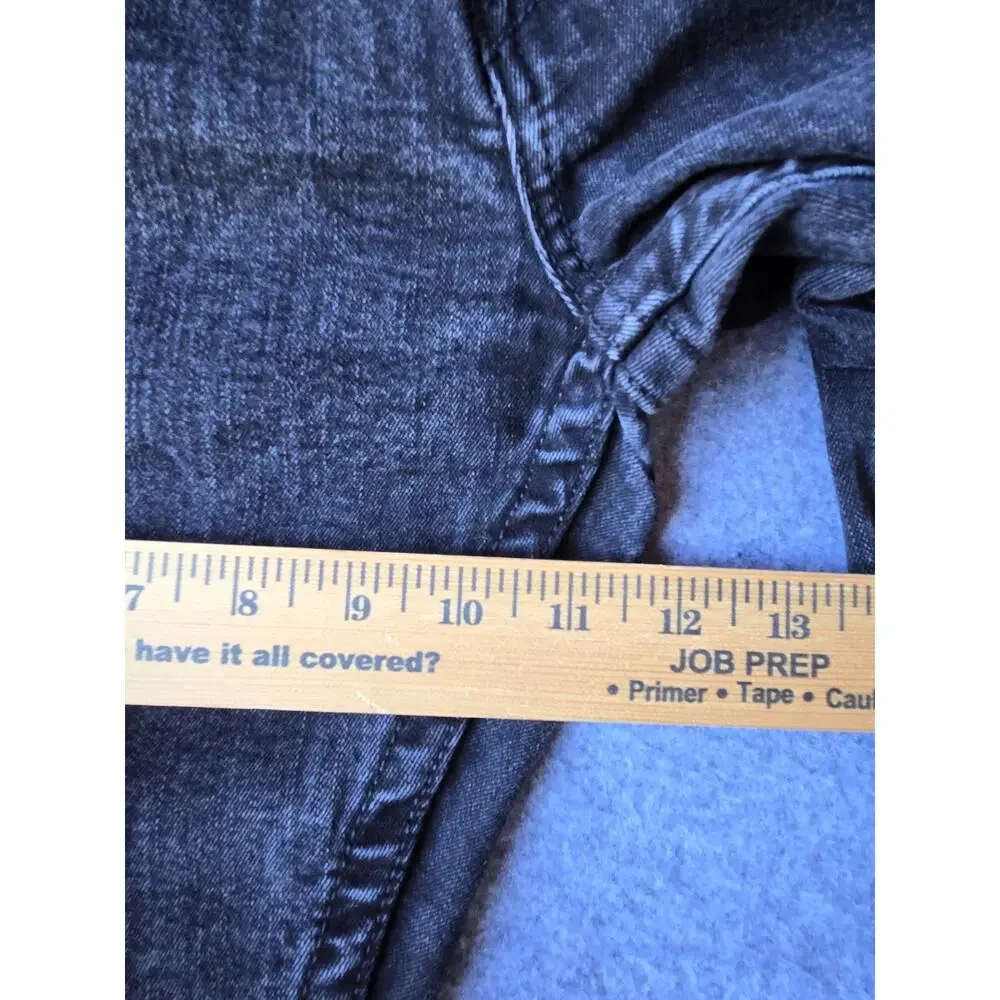 True Religion Geno Jeans Men's Dark Charcoal Wash Slim Fit 35x32